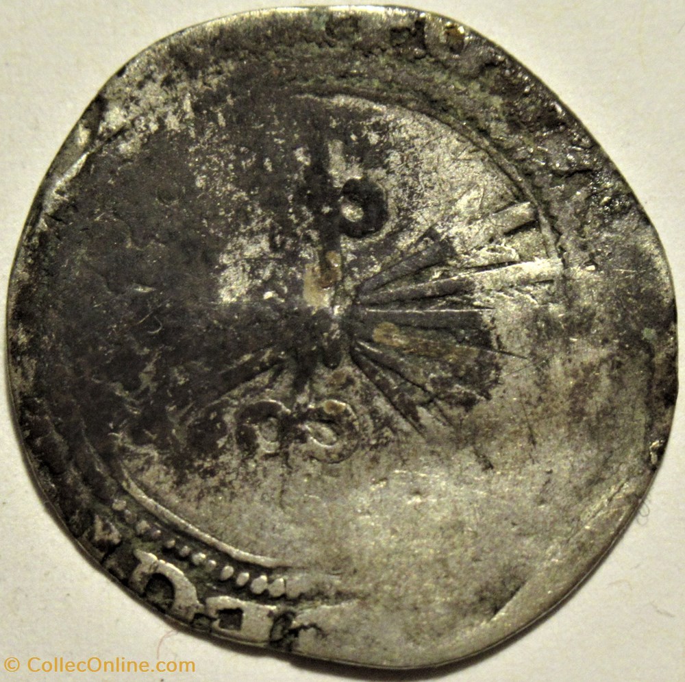 ca. 1497-1566 Sevilla 1/2 Real - Isabel de Castilla & Fernando de Aragón 5 monnaies europe medievale royaume espagne ca 1497 1566 sevilla 1 2 real isabel de castilla fernando de aragon