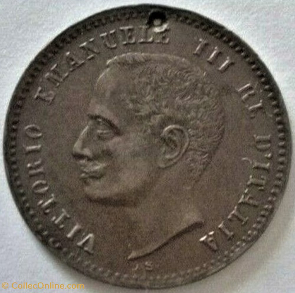 monnaies monde italie 1908 regno italia 2 centesimi roma vittorio emanuele iii