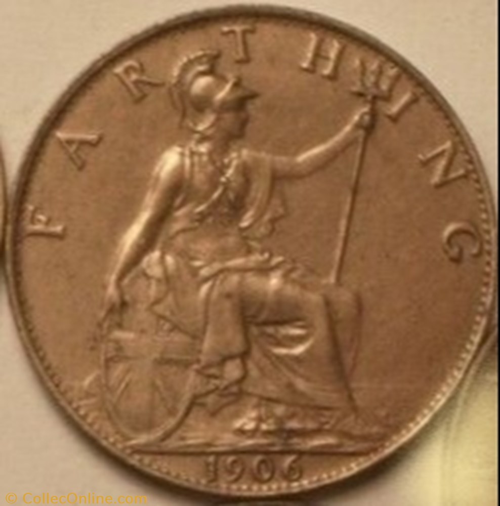 Edward VII - Farthing 1906 - United Kingdom monnaie monde royaume edward vii farthing 1906 united kingdom
