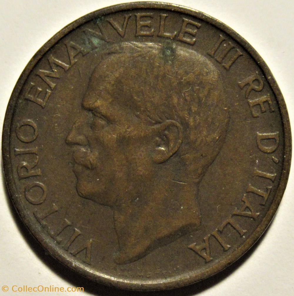 1922 Regno d'Italia, 10 Centesimi, Roma - Vittorio Emanuele III 2 monnaies monde italie 1922 regno italia 10 centesimi roma vittorio emanuele iii