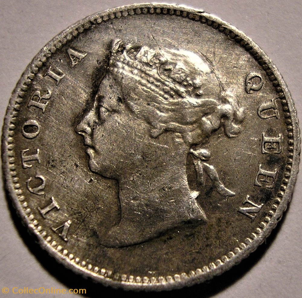 Victoria - 4 Pence 1891 - British Guiana & West Indies monnaie monde guyana victoria 4 pence 1891 british guiana west indies
