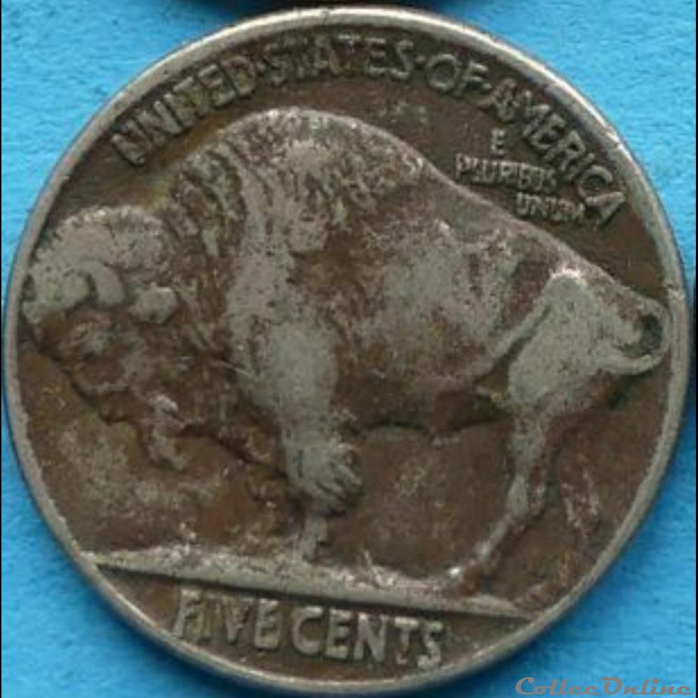 1928 5 Cents - Error monnaie monde etat uni 1928 5 cents error