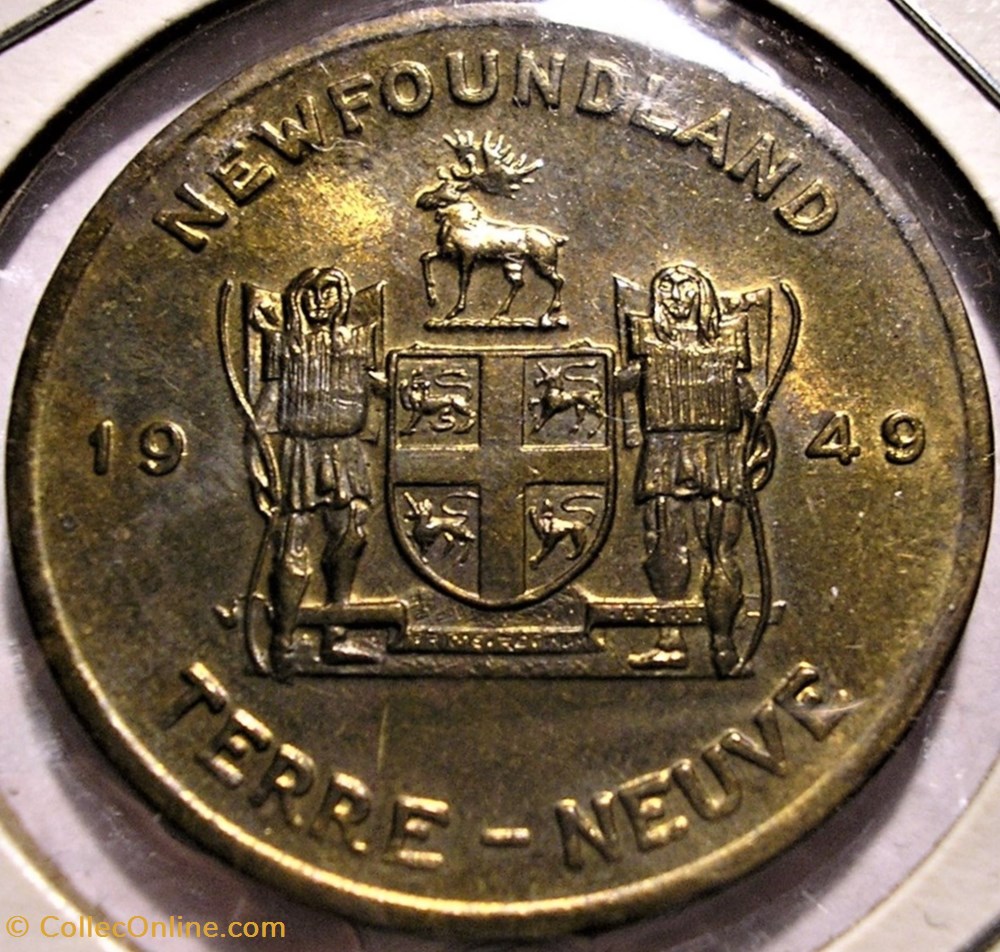 Newfoundland 1949 - Provincial Arms and Flowers 1965-68, Shell Oil Token 3 monnaie jeton mereaux newfoundland 1949 provincial arms and flowers 1965 68 shell oil token