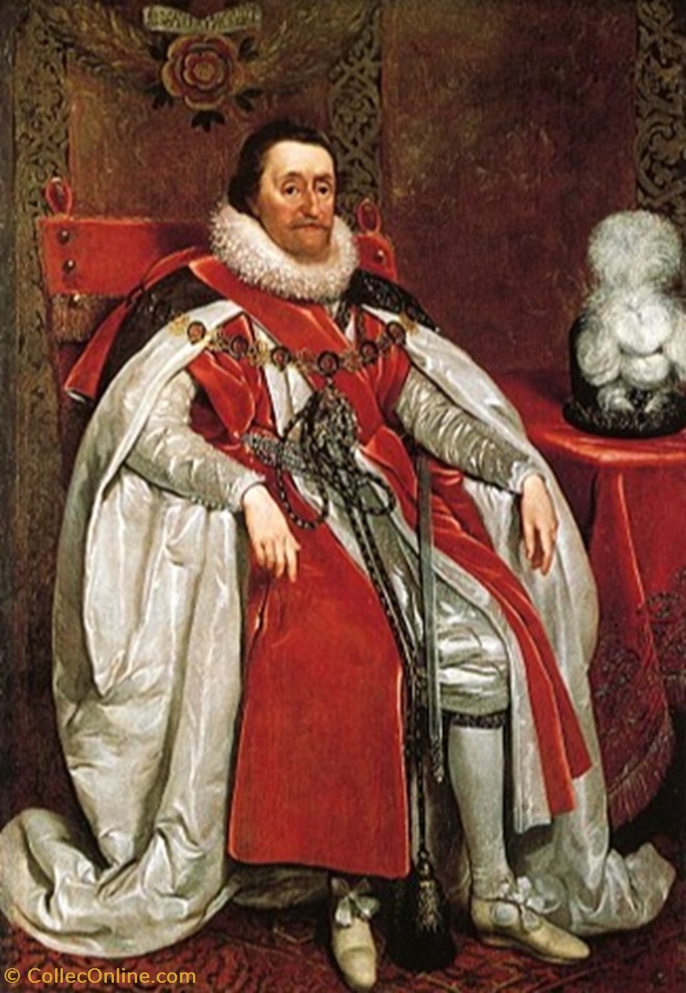 James I Stuart (1566-1603-1625) - Bookmark monnaies europe medievale royaume d angleterre james i stuart 1566 1603 1625 bookmark