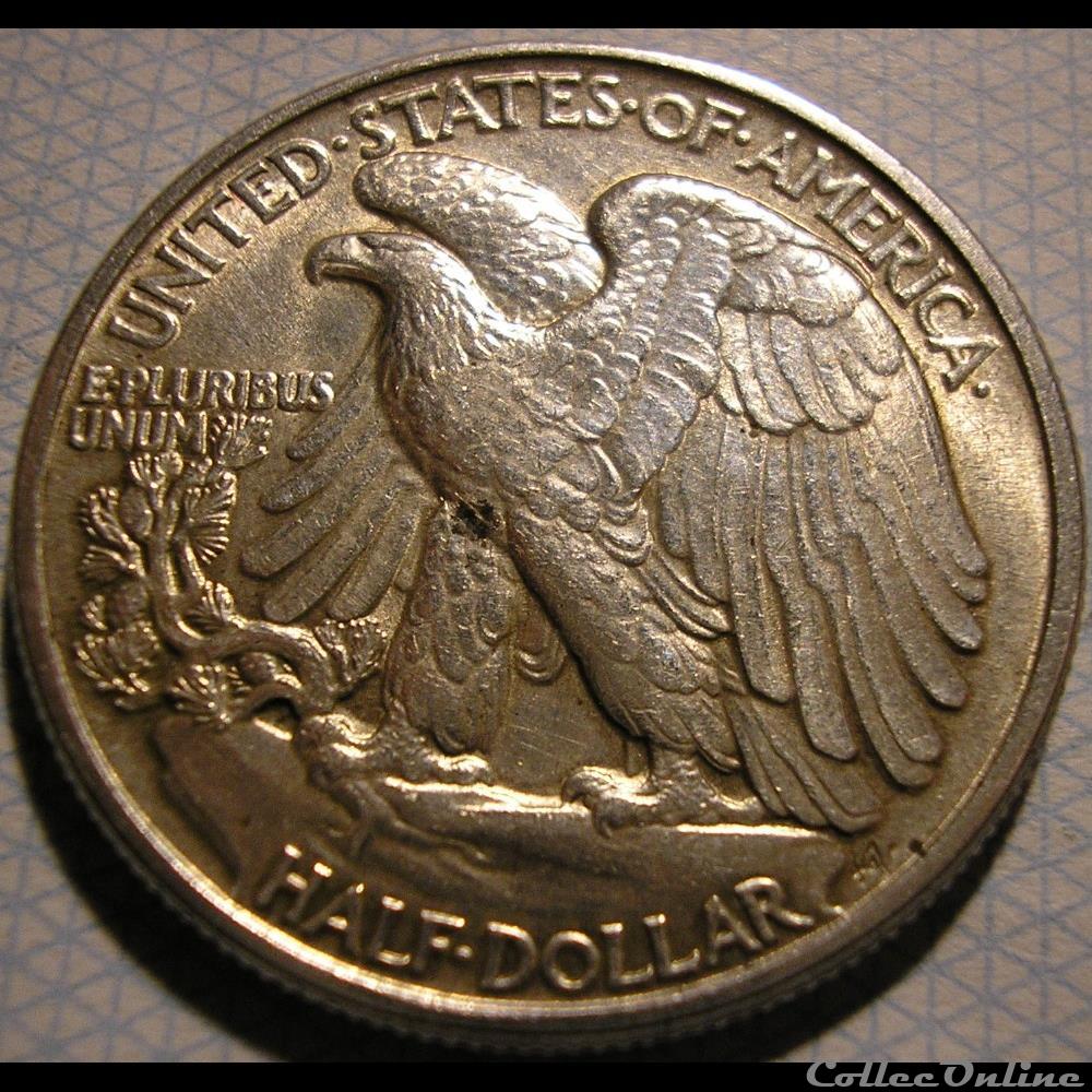 1942 Half Dollar 4 monnaie monde etat uni 1942 half dollar