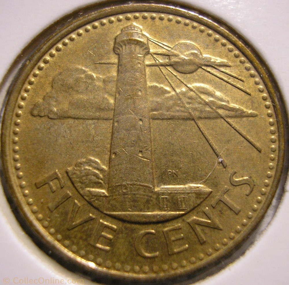 Barbados - 5 Cents 1998 monnaies monde barbade barbados 5 cents 1998
