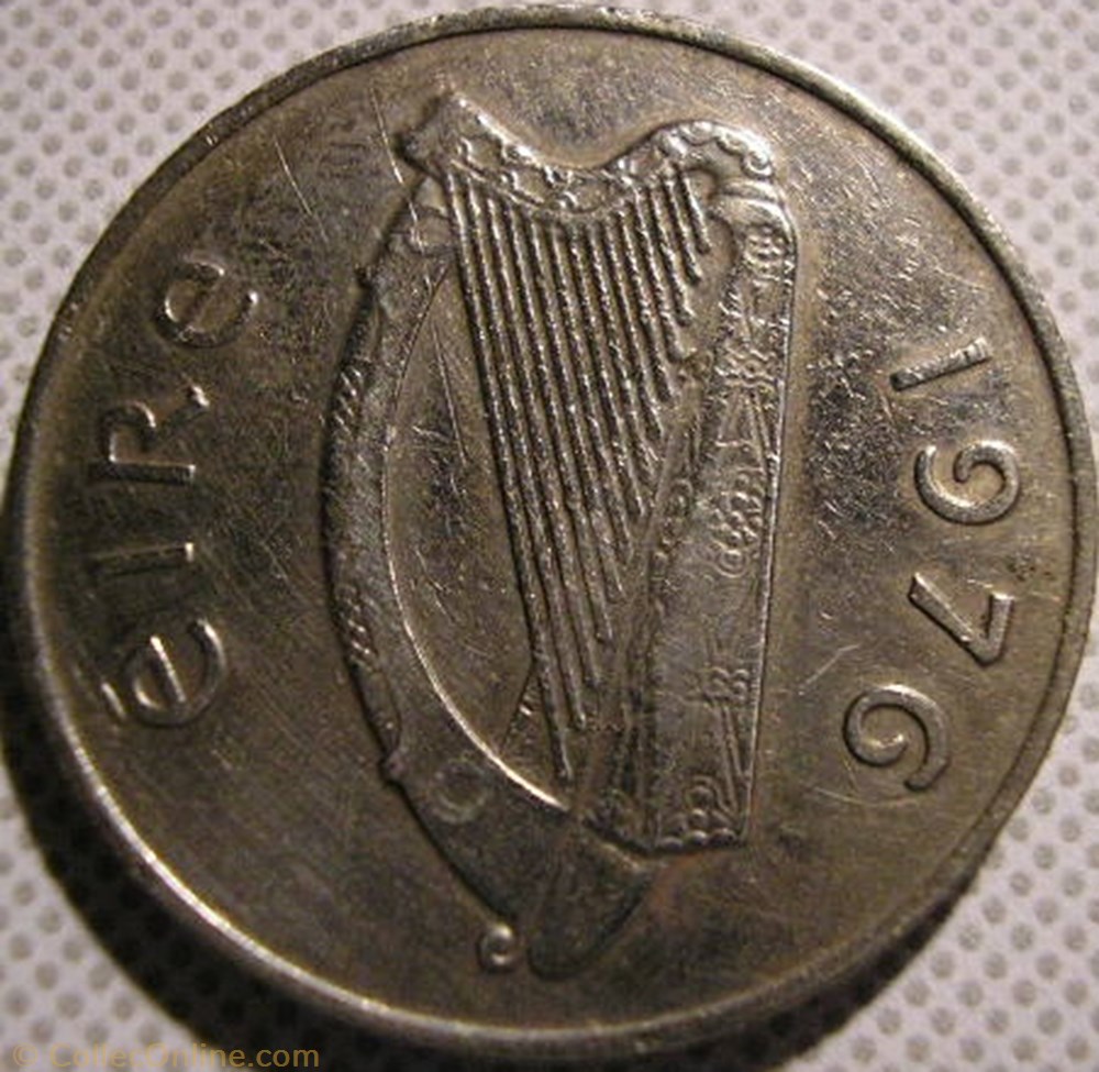 10 Pence 1976 monnaie monde irlande 10 pence 1976