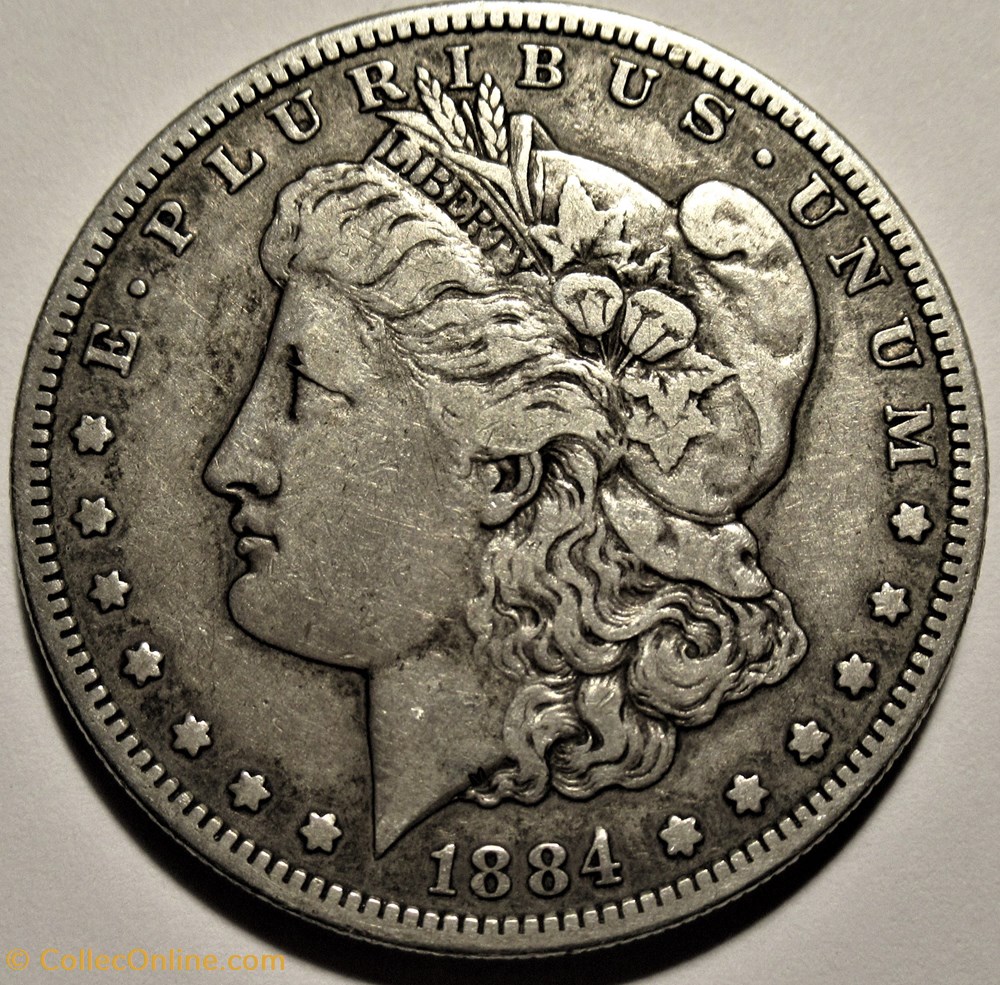 1884 San Francisco Dollar monnaies monde etats unis 1884 san francisco dollar