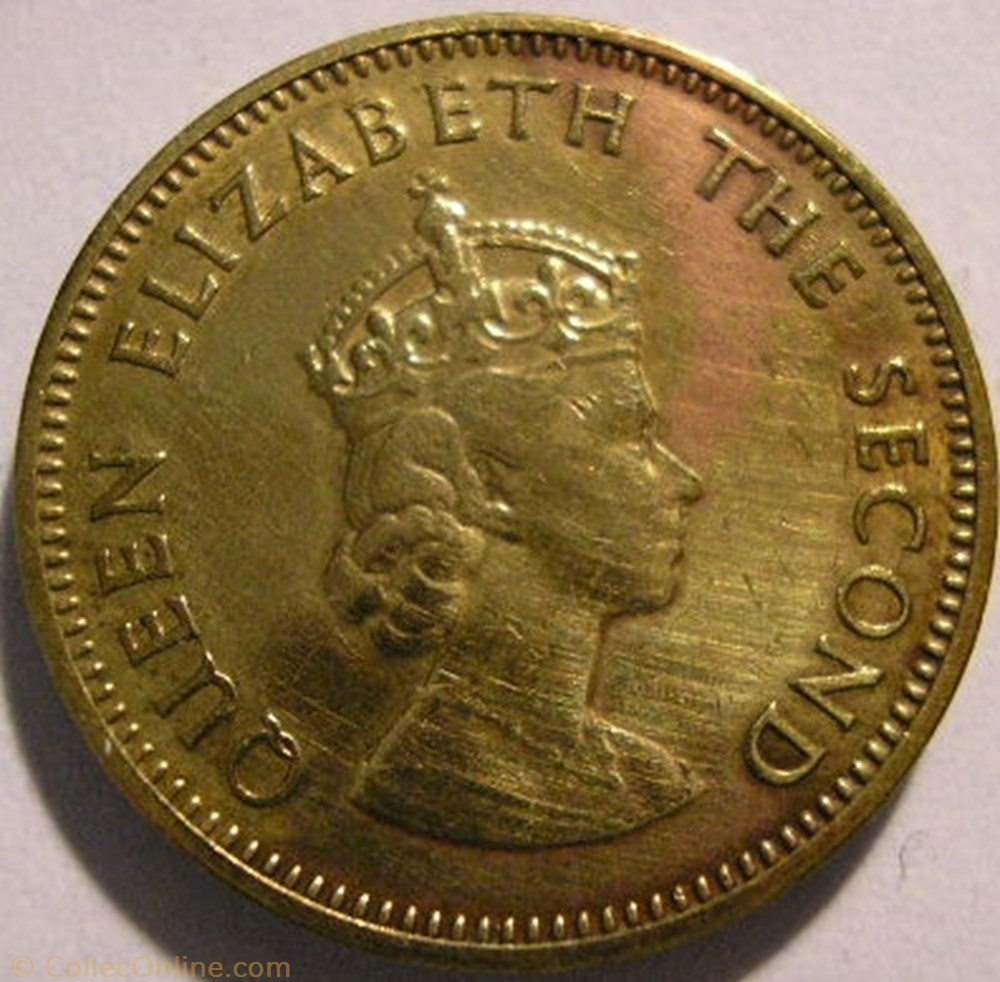 States of Jersey - 1/4 Shilling 1957 - Elizabeth II monnaie monde states of jersey 1 4 shilling 1957 elizabeth ii