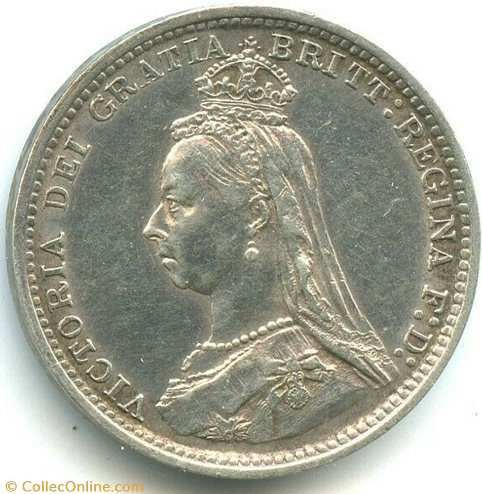 monnaies monde royaume uni victoria 3 pence 1889 kingdom of great britain ex 1