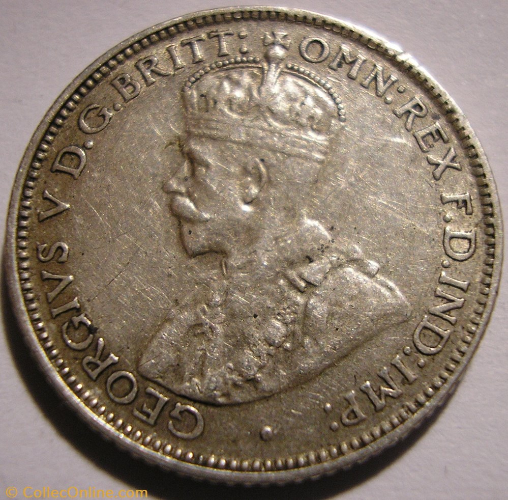 monnaie monde australie george v six pence 1936 melbourne australia