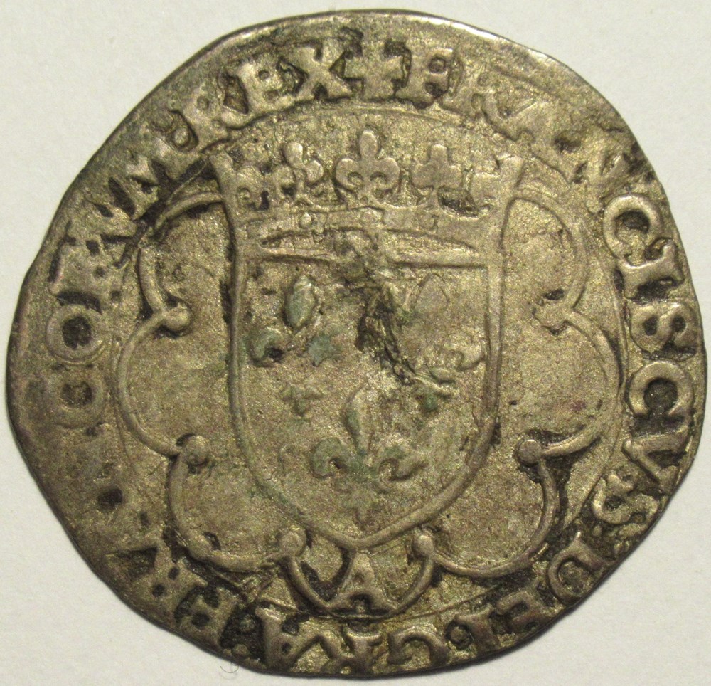 monnaies europe medievale france royales francois ier douzain a la croisette paris c 1541