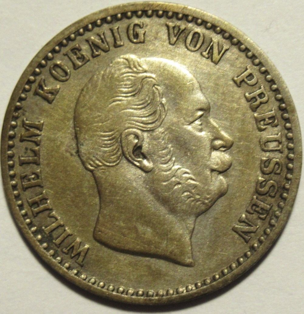 Wilhelm I - 2½ Groschen 1872, Frankfurt - Kingdom of Prussia monnaies europe medievale saint empire romain germanique wilhelm i 2 groschen 1872 frankfurt kingdom of prussia