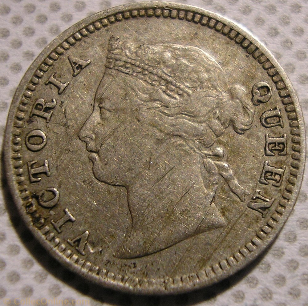 Victoria - 10 Cents 1897 - Mauritius Island monnaie monde maurice victoria 10 cents 1897 mauritius island