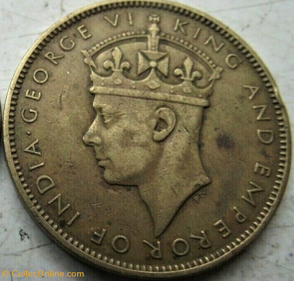 George VI - One Penny 1938 - Jamaica monnaie monde jamaique george vi one penny 1938 jamaica