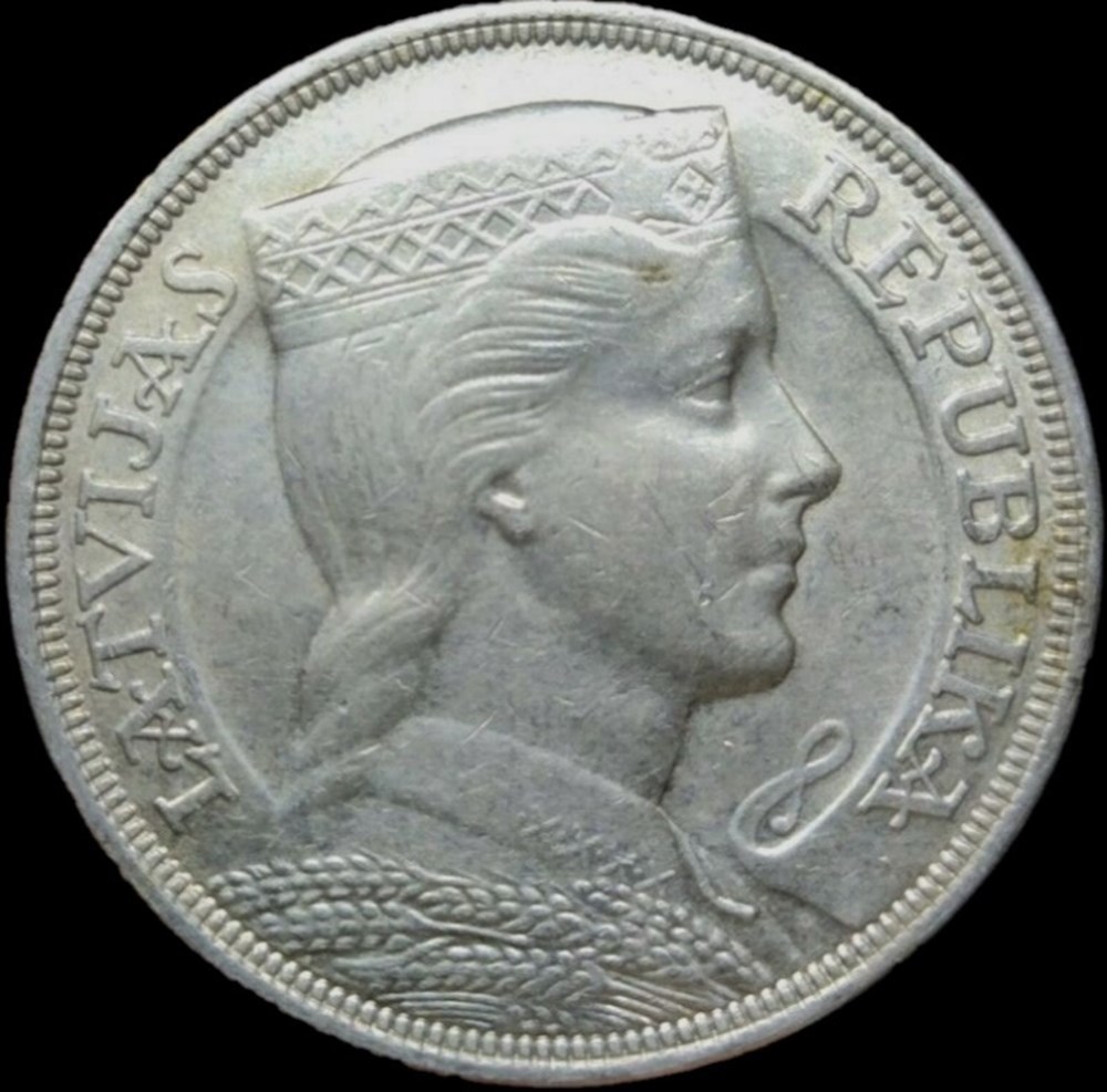 Latvia, Republic of - 5 Lati 1931 monnaies monde lettonie latvia republic of 5 lati 1931