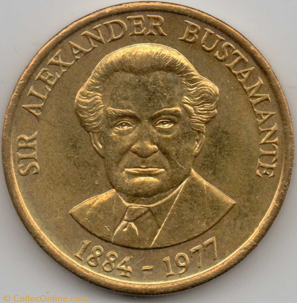 Elizabeth II - One Dollar 1993 - Jamaica monnaie monde jamaique elizabeth ii one dollar 1993 jamaica