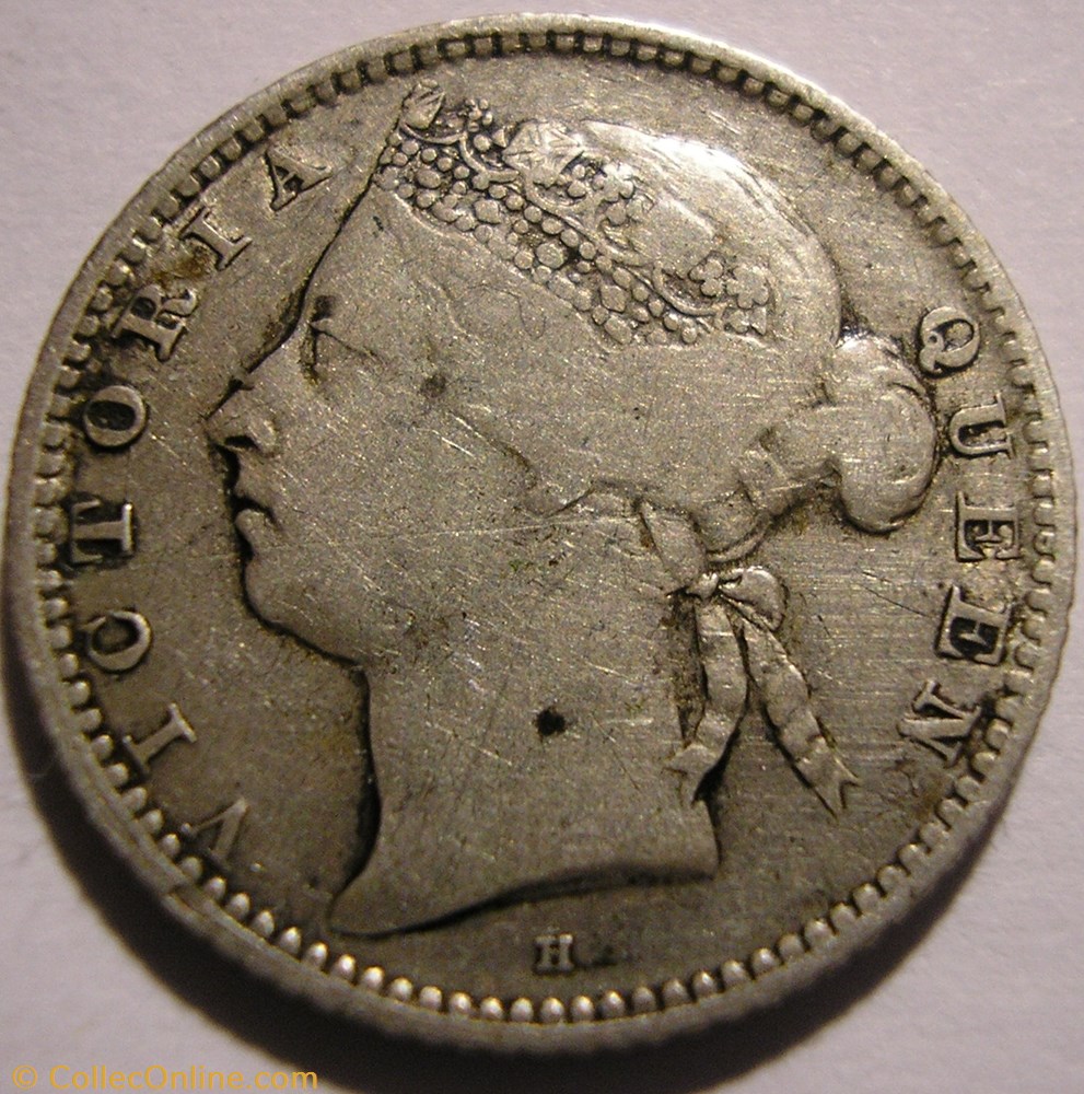 Victoria - 20 Cents 1889 H - Mauritius Island monnaie monde maurice victoria 20 cents 1889 h mauritius island