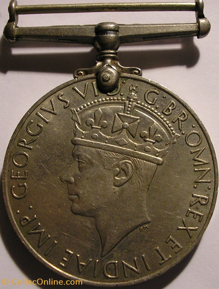 militarium medaille insigne george vi 1939 1945 war medal uk
