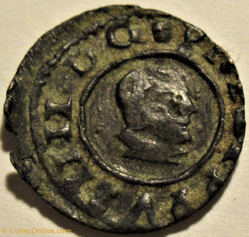 1664 Cuenca - 2 Maravedis - Felipe IV de España 2 monnaies europe medievale royaume espagne 1664 cuenca 2 maravedis felipe iv de espana