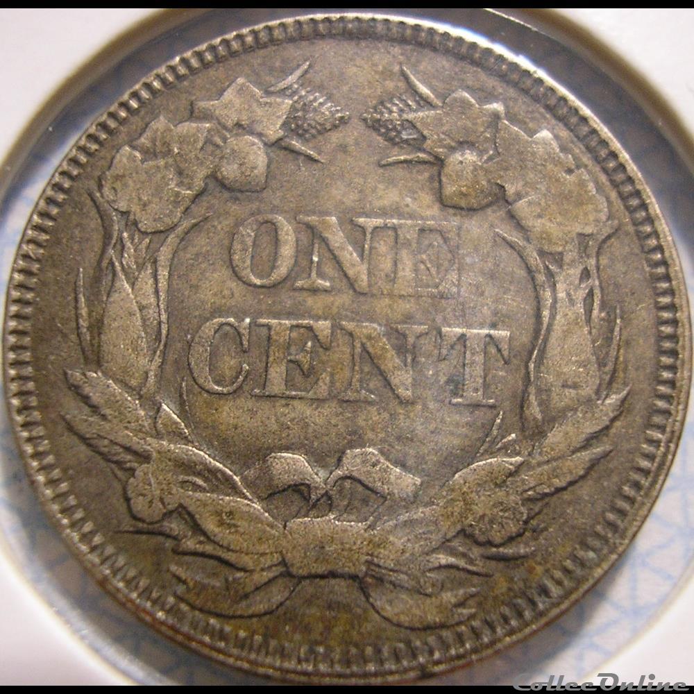1857 Cent One monnaie monde etat uni 1857 cent one