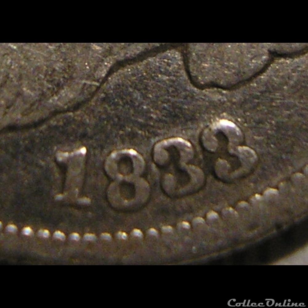1833 Dime - 10 Cents 5 monnaie monde etat uni 1833 dime 10 cents