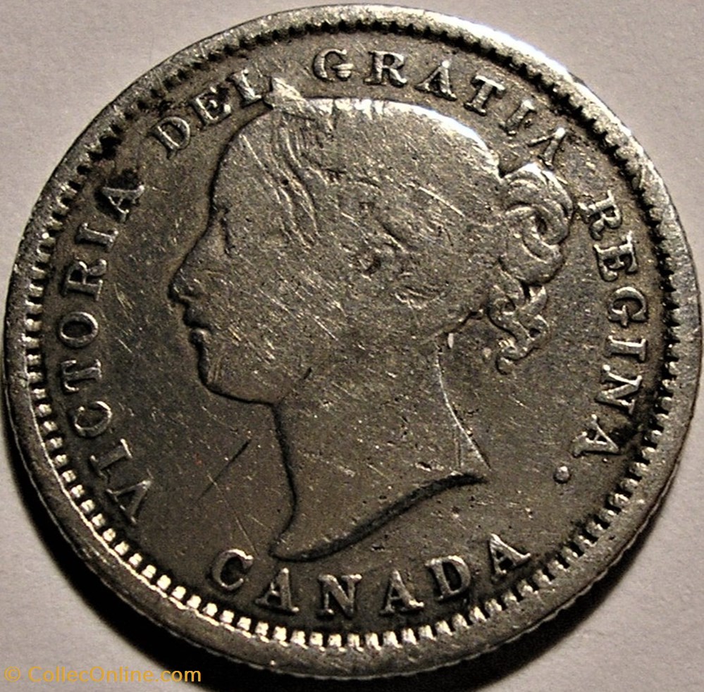 Victoria - 10 Cents 1870 Wide 0 (ex.2) 3 monnaie monde canadum victoria 10 cents 1870 wide 0 ex 2