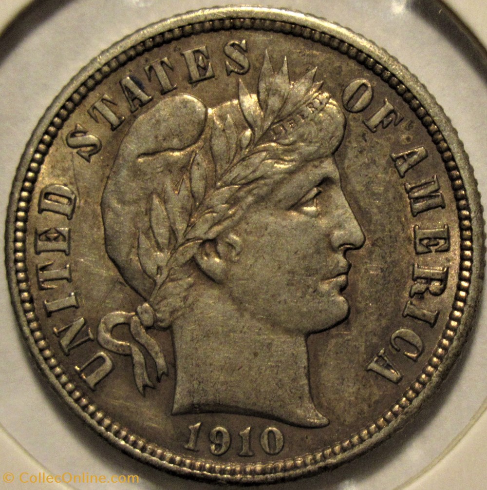 1910 Dime monnaies monde etats unis 1910 dime