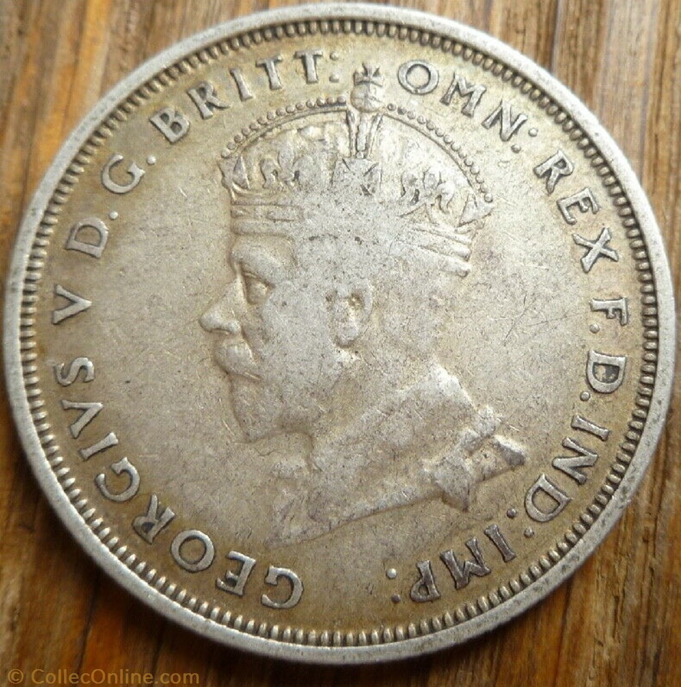 monnaie monde australie george v one florin 1927 melbourne parliament australia