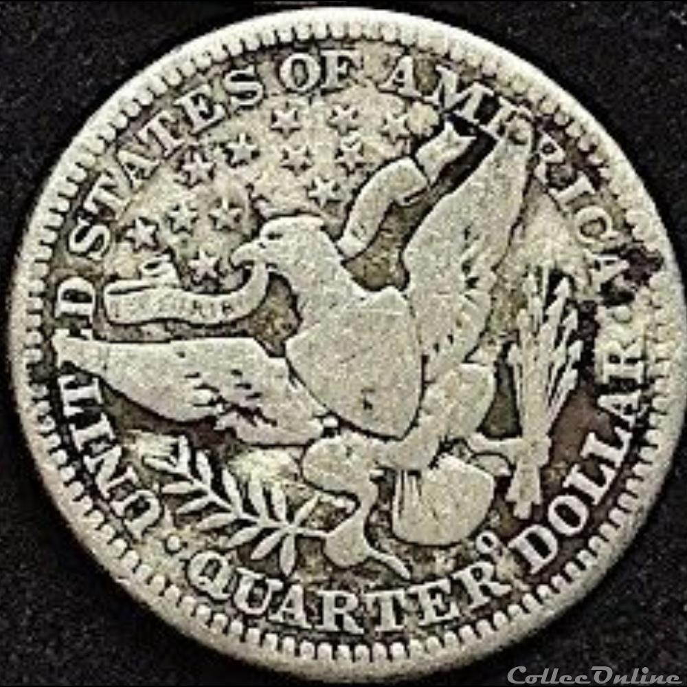 1902 New Orleans Quarter $ (ex.2) monnaie monde etat uni 1902 new orleans quarter ex 2