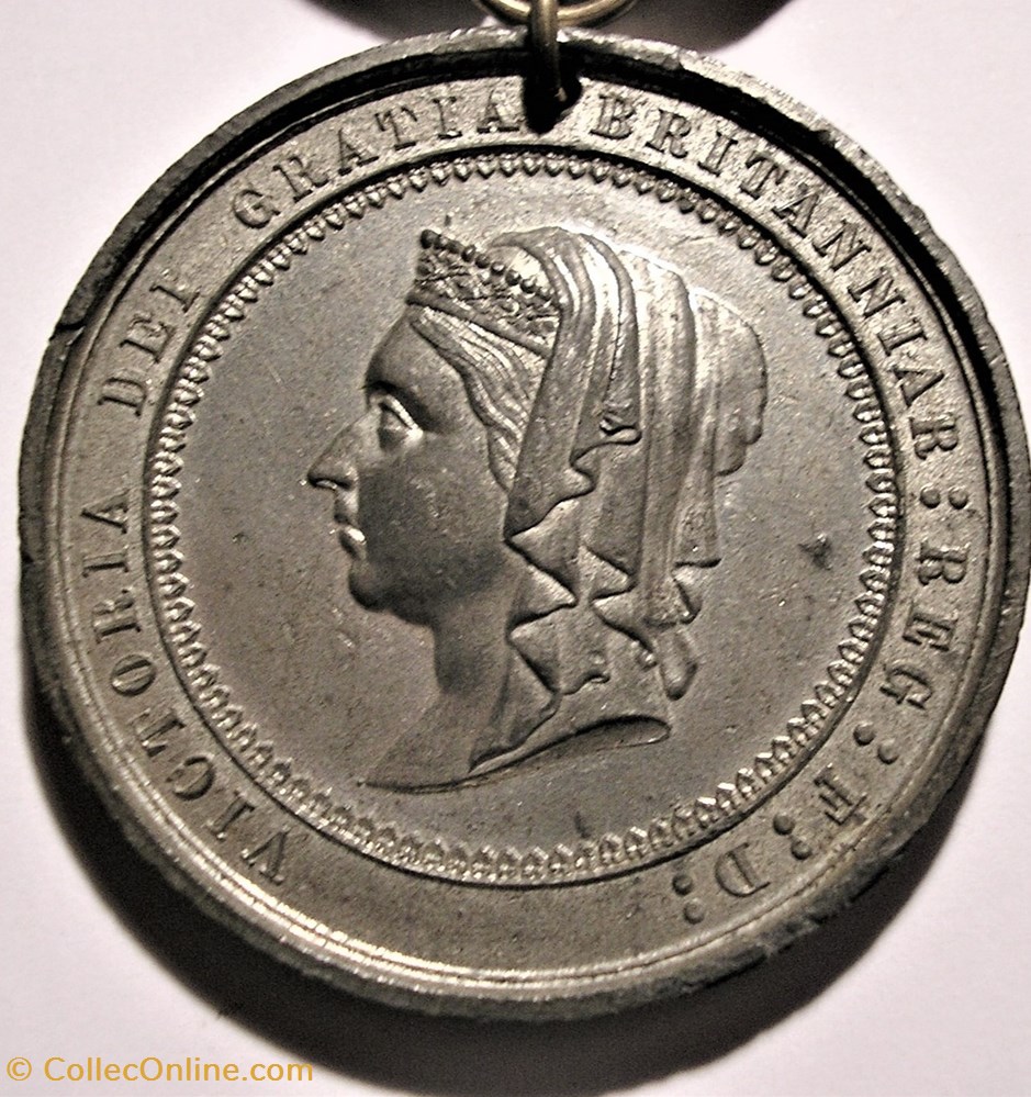medaille royaume uni victoria 1887 golden jubilee medal fraternity uk