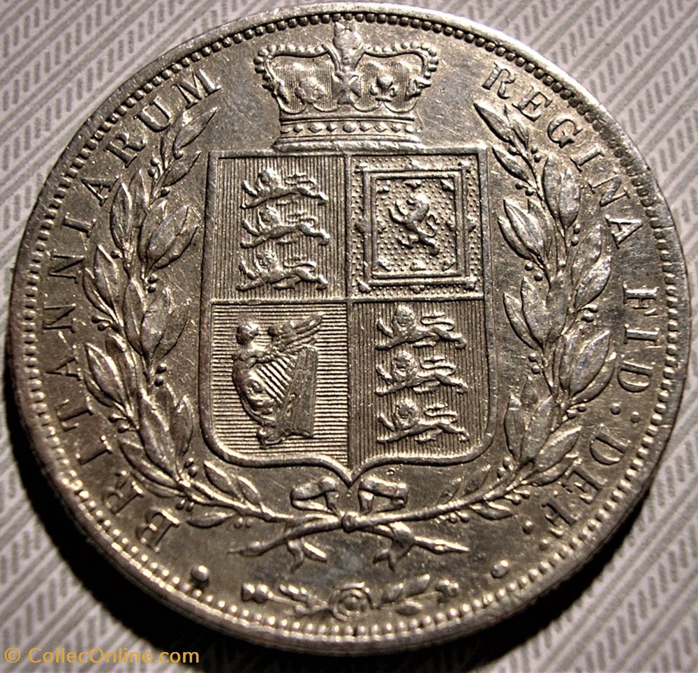 Victoria - Half Crown, 1887 - Kingdom of Great Britain 5 monnaies monde royaume uni victoria half crown 1887 kingdom of great britain