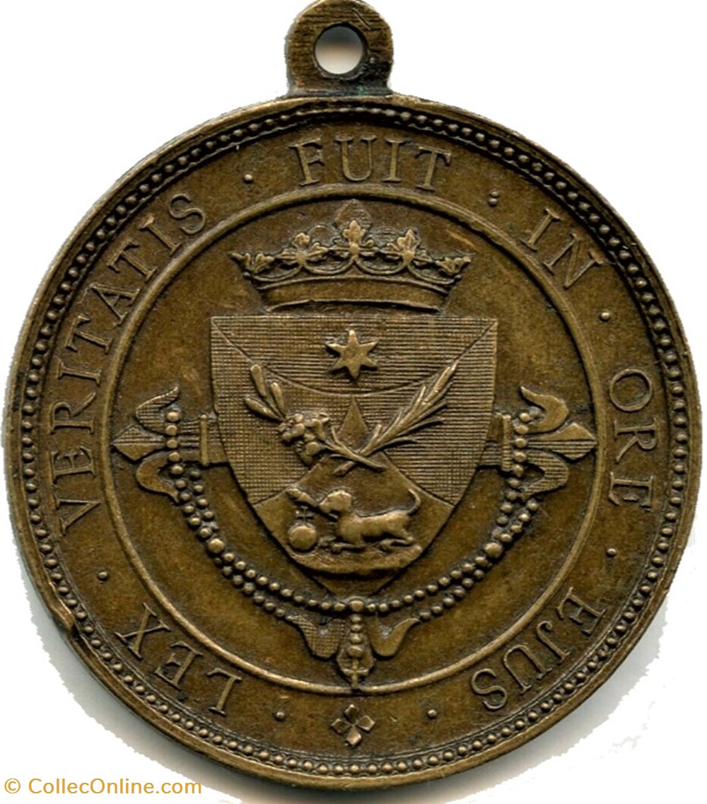 medailles religieuses fr henri dominique lacordaire medaille de l penin c 1861