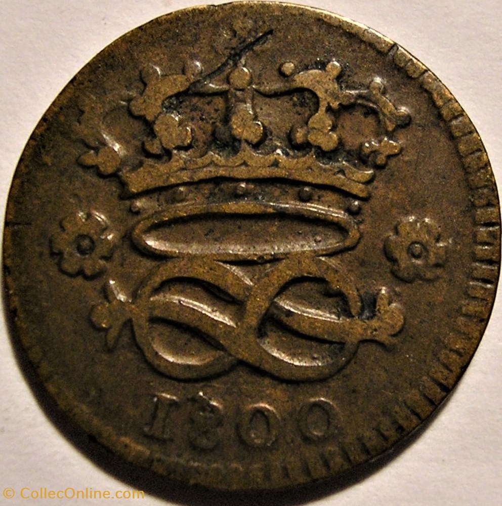 1800 Royaume de Sardaigne, 2 Denari - Charles-Emmanuel IV de Savoie monnaies monde italie 1800 royaume de sardaigne 2 denari charles emmanuel iv de savoie