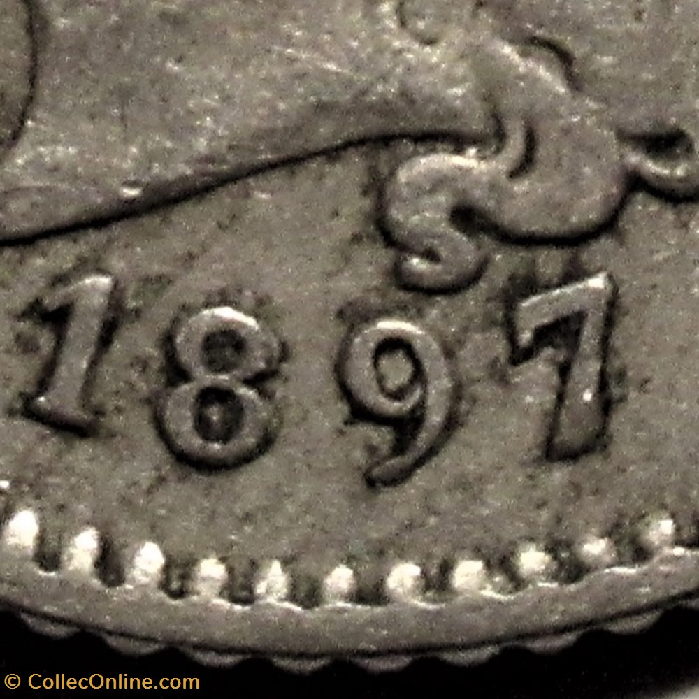Argentina - 10 Centavos 1897 4 monnaies monde argentine argentina 10 centavos 1897