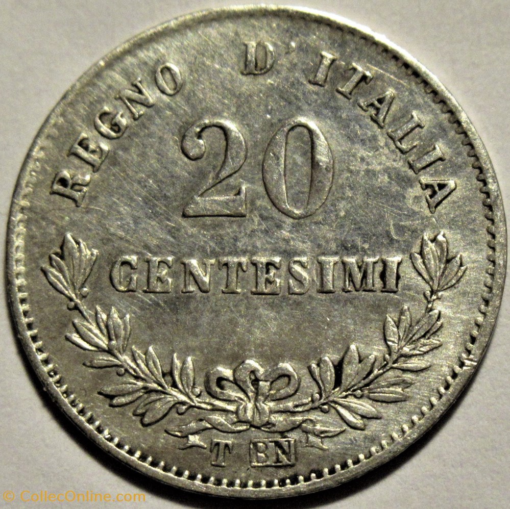 1863 Royaume d'Italie, 20 Centesimi, Torino - Vittorio Emanuele II (ex.2) 3 monnaies monde 1863 royaume italie 20 centesimi torino vittorio emanuele ii ex 2