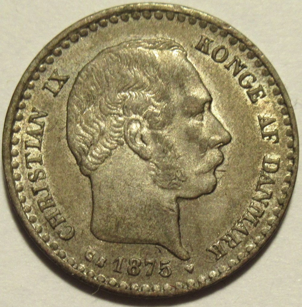 monnaies monde danemark christian ix denmark 10 re 1875