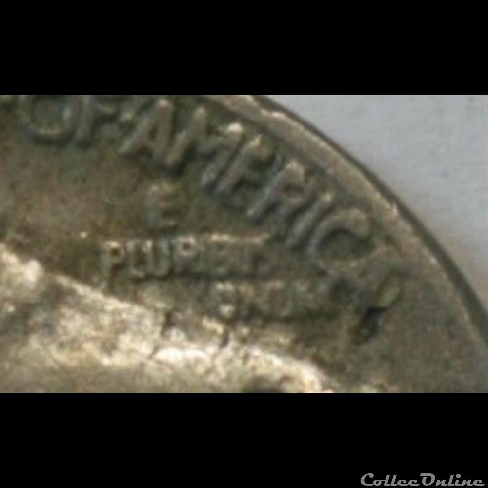 1929 San Francisco 5 Cents - Die Crack error 3 monnaie monde etat uni 1929 san francisco 5 cents die crack error