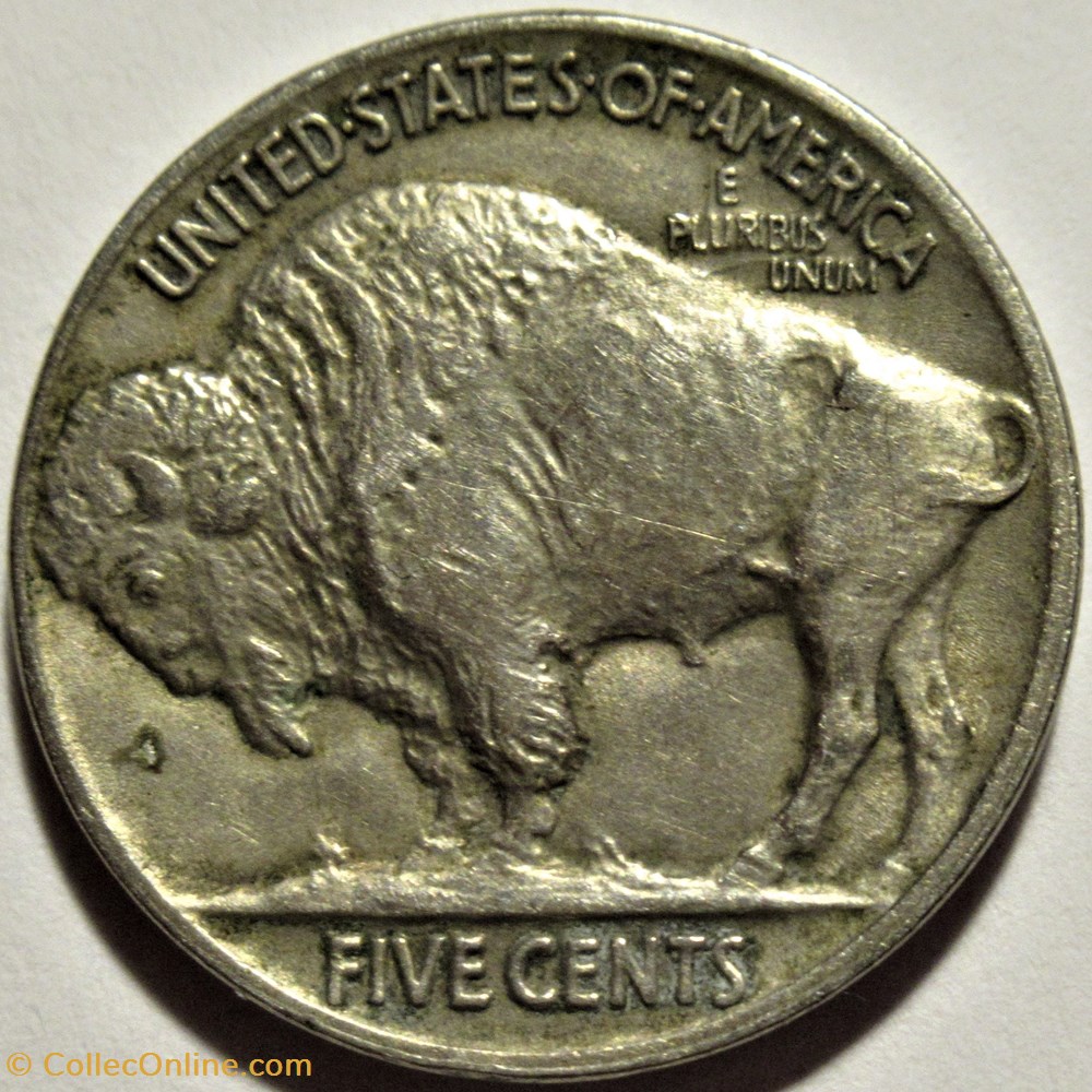1919 5 Cents - 3 Errors (ex.2) 5 monnaies monde etats unis 1919 5 cents 3 errors ex 2