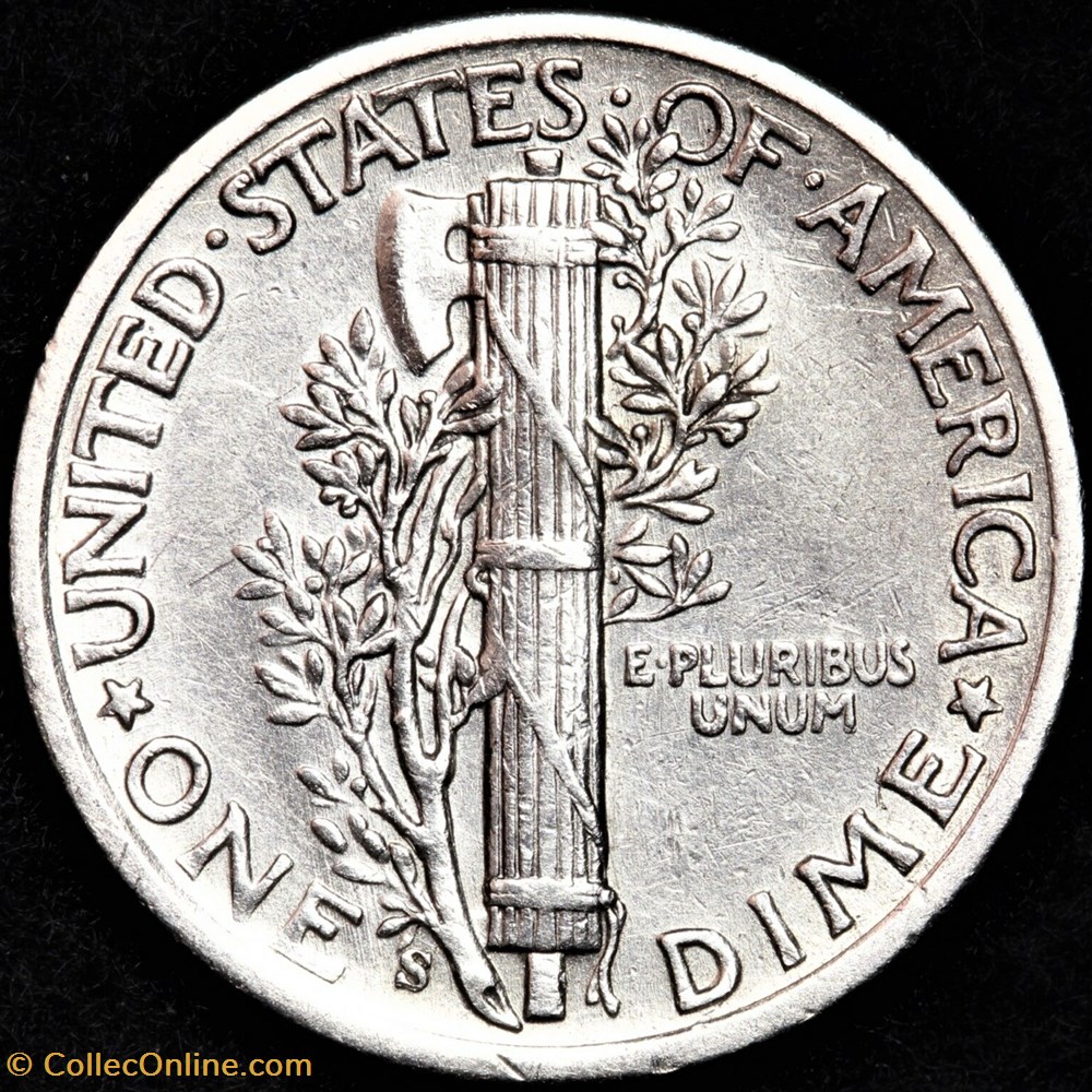 1942 San Francisco Dime monnaies monde etats unis 1942 san francisco dime