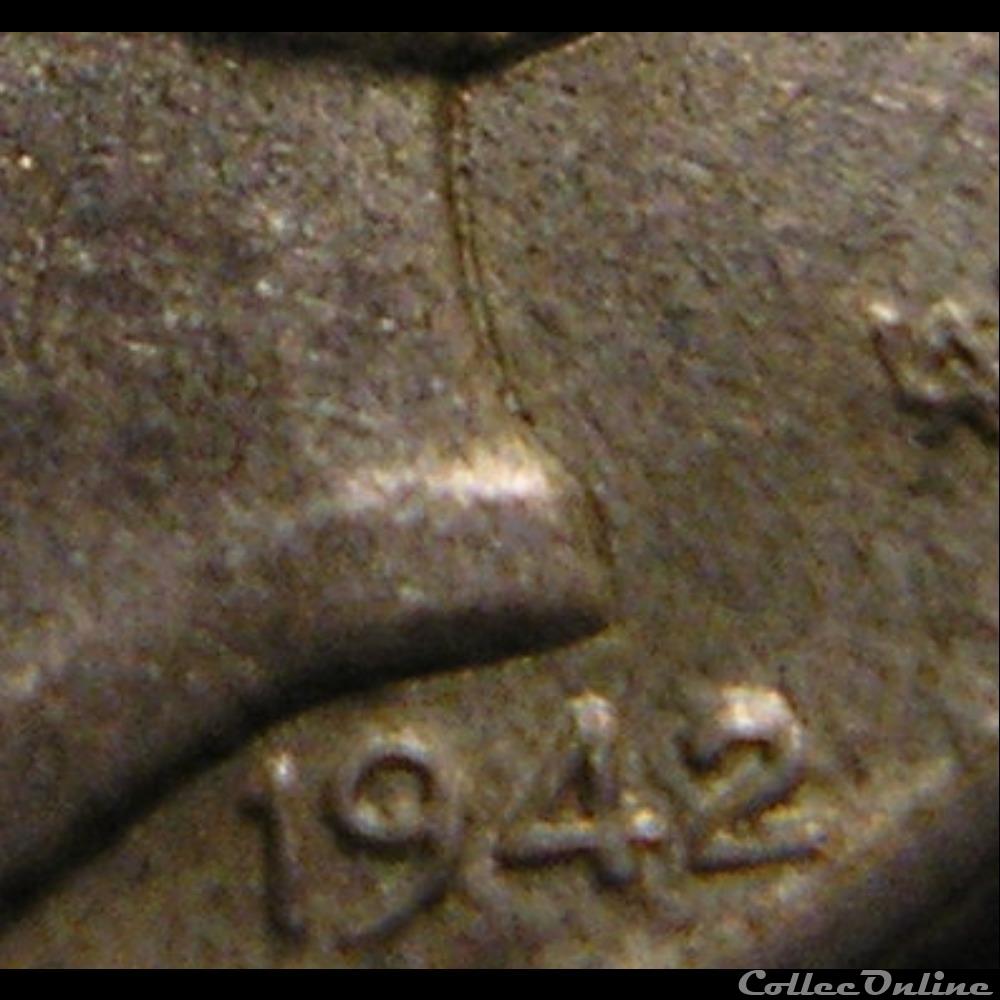 monnaies monde etats unis 1942 dime error