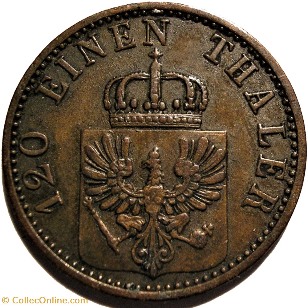 William I - 3 Pfennig 1869 Berlin, Kingdom of Prussia monnaies monde allemagne william i 3 pfennig 1869 berlin kingdom of prussia