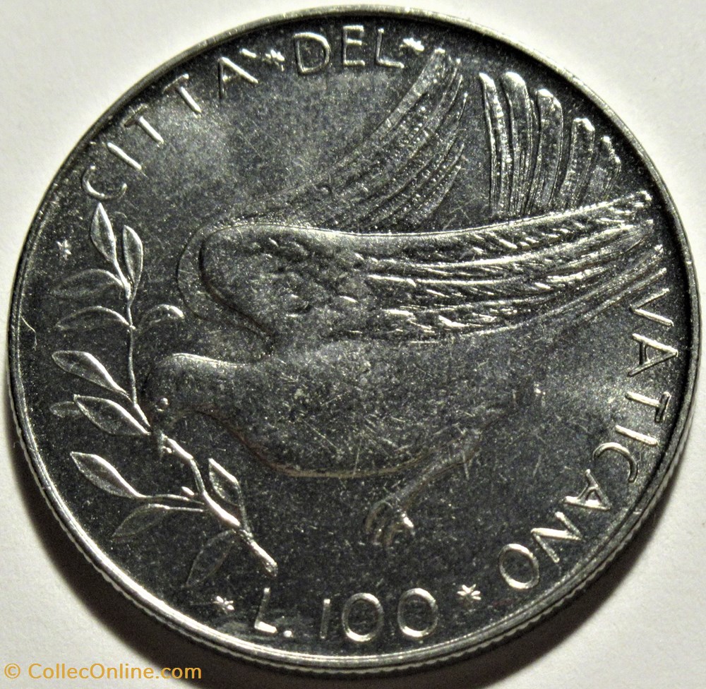 Paulus VI - 100 Lire 1970 Città del Vaticano, Roma 3 monnaies monde paulus vi 100 lire 1970 citta del vaticano roma