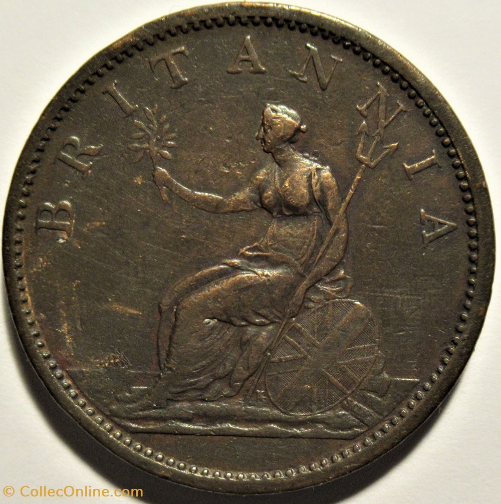 George III - 1 Penny 1806 Great Britain monnaies monde royaume uni george iii 1 penny 1806 great britain