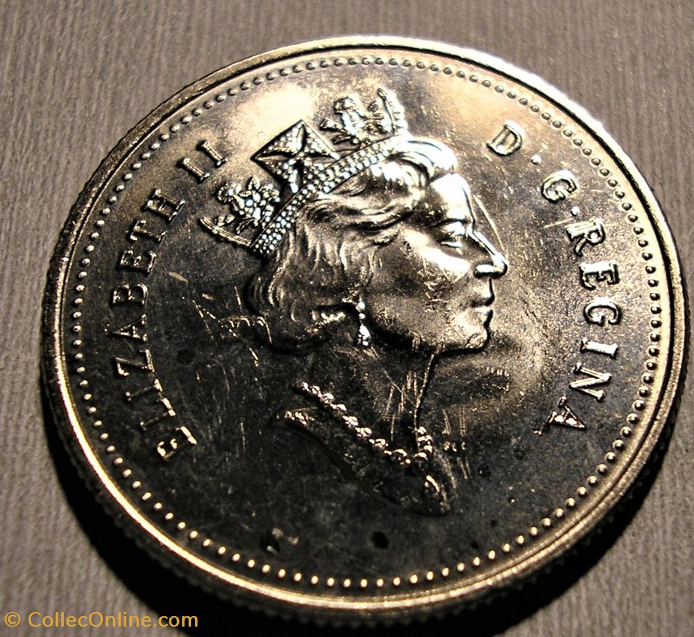 Elizabeth II - 25 Cents 1994 3 monnaie monde canadum elizabeth ii 25 cents 1994