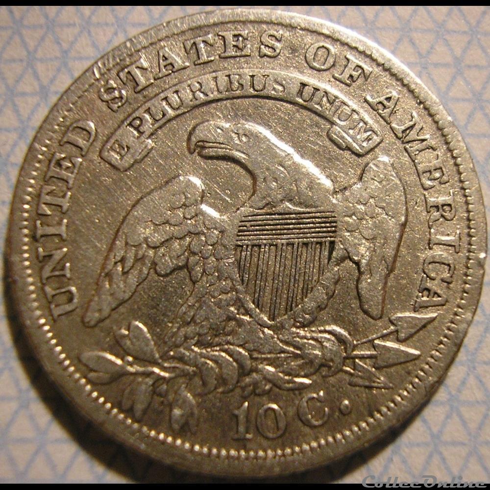 1836 Dime - 10 Cents 2 monnaie monde etat uni 1836 dime 10 cents