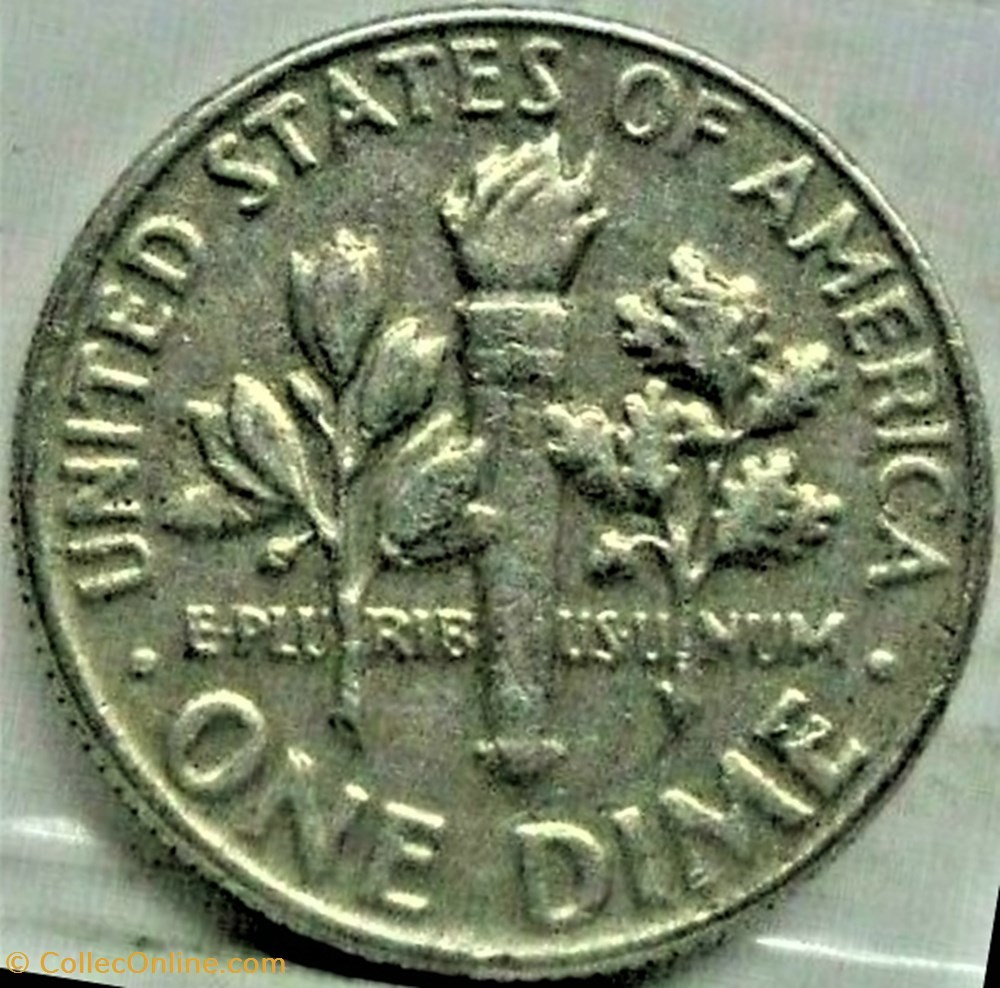 1980 Dime monnaies monde etats unis 1980 dime