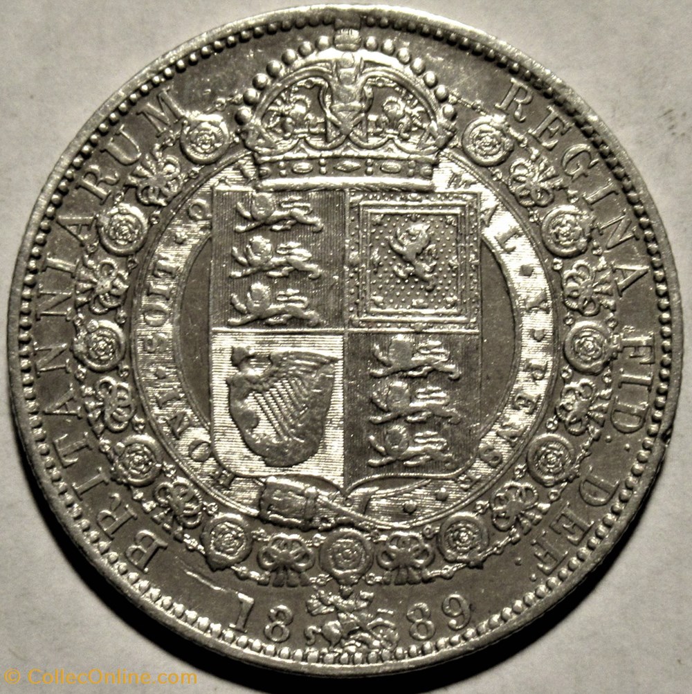 Victoria - Jubilee Half Crown, 1889 - Kingdom of Great Britain 3 monnaies monde royaume uni victoria jubilee half crown 1889 kingdom of great britain