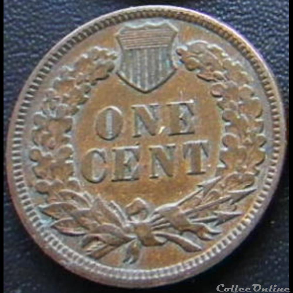 1898 One Cent monnaie monde etat uni 1898 one cent