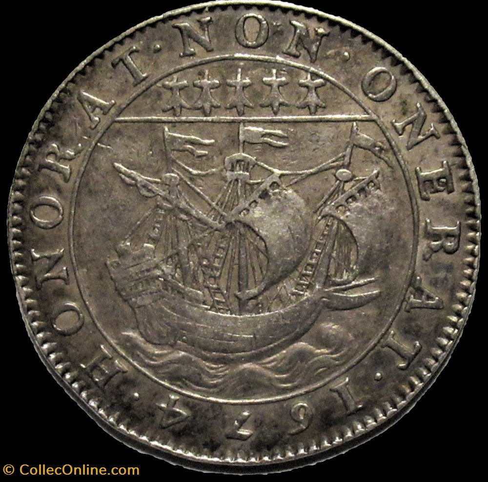 Jean Regnier, sieur de la Souchais - 1674, Jeton maire de Nantes monnaies paranumismatique jetons poids jean regnier sieur de la souchais 1674 jeton maire de nantes